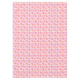 Cute Lovebird waterverf tablecloth Tafelkleed