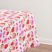 Cute Lovebird waterverf tablecloth Tafelkleed (Voorbeeld)