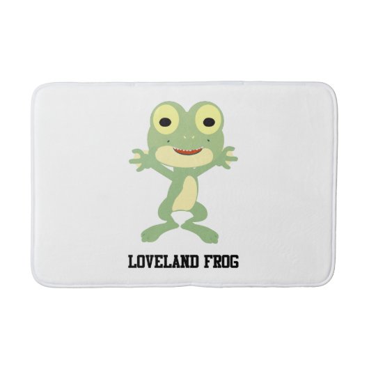Cute Loveland Frog Badmat (Voorkant)