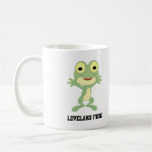Cute Loveland Frog Koffiemok (Links)