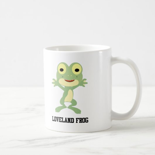 Cute Loveland Frog Koffiemok (Rechts)