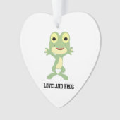 Cute Loveland Frog Ornament (voorkant)
