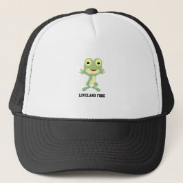 Cute Loveland Frog Trucker Pet