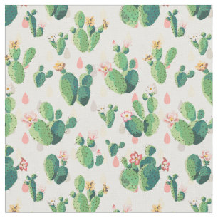 Cute Lovely Cactus Fabric Stof