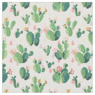 Cute Lovely Cactus Fabric Stof