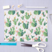 Cute Lovely Cactus Tissue Paper Tissuepapier (Craft)