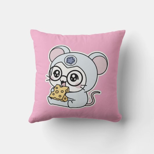 Cute lovely little adorable mouse kussen (Achterkant)