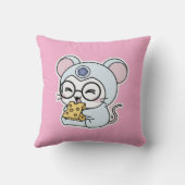 Cute lovely little adorable mouse kussen (Achterkant)