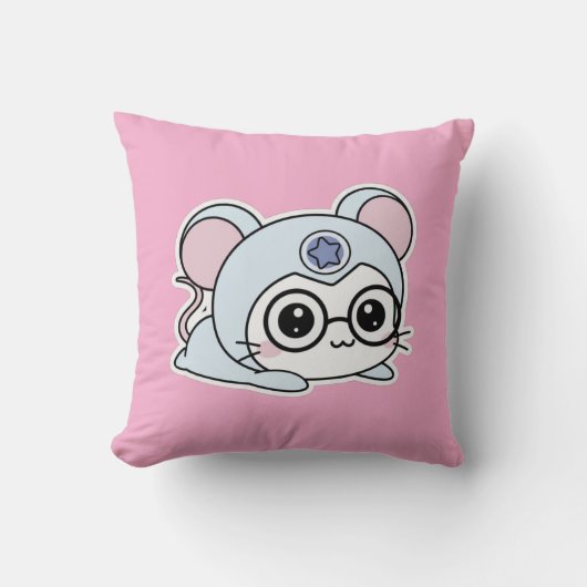 Cute lovely little adorable mouse  kussen (Voorkant)