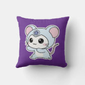 Cute lovely little adorable mouse kussen (Achterkant)