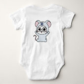 Cute lovely little mouse romper (Achterkant)