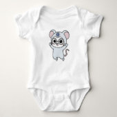 Cute lovely little mouse  romper (Voorkant)