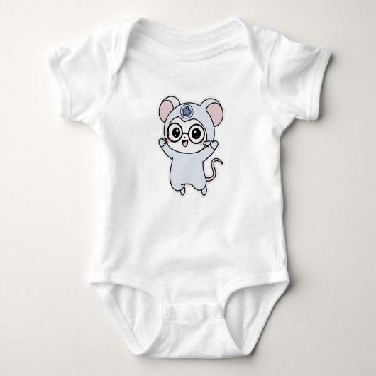 Cute lovely little mouse  romper (Voorkant)