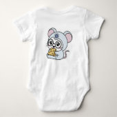 Cute lovely little mouse  romper (Achterkant)