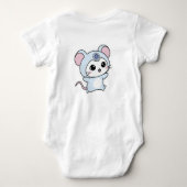 Cute lovely little mouse  romper (Achterkant)