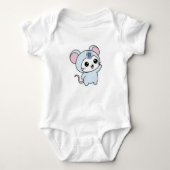 Cute lovely little mouse romper (Voorkant)
