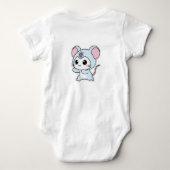 Cute lovely little mouse romper (Achterkant)