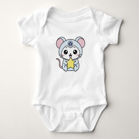 Cute lovely little mouse  romper (Voorkant)