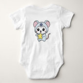 Cute lovely little mouse  romper (Achterkant)