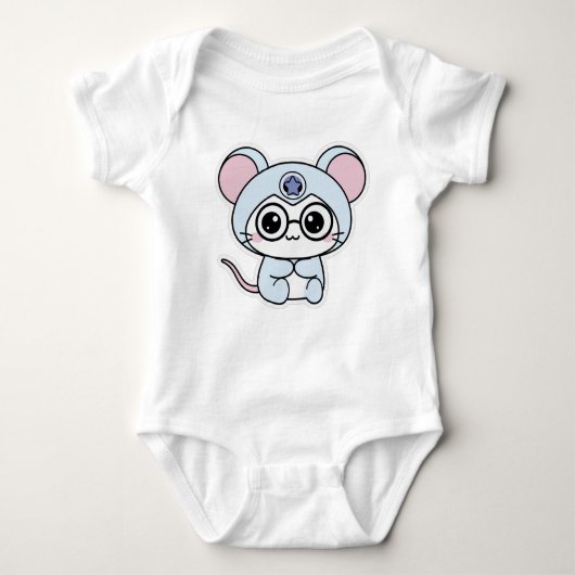 Cute lovely little mouse romper (Voorkant)