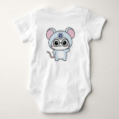 Cute lovely little mouse romper (Achterkant)