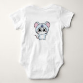 Cute lovely little mouse  romper (Achterkant)