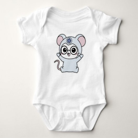 Cute lovely little mouse  romper (Voorkant)