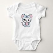 Cute lovely little mouse  romper (Voorkant)