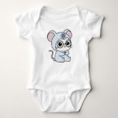 Cute lovely little mouse  romper (Voorkant)