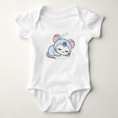 Cute lovely little mouse  romper (Voorkant)