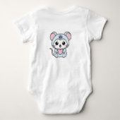 Cute lovely little mouse  romper (Achterkant)