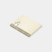 Cute Lovely Stylish Elegant, Happy Penguine Post-it® Notes (Schuin)