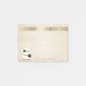 Cute Lovely Stylish Elegant, Lace, Cake Post-it® Notes (Voorkant)