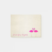 Cute Lovely Stylish, Flamingos Post-it® Notes (Voorkant)