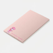 Cute Lovely Stylish Girly,Dog Post-it® Notes (Schuin)