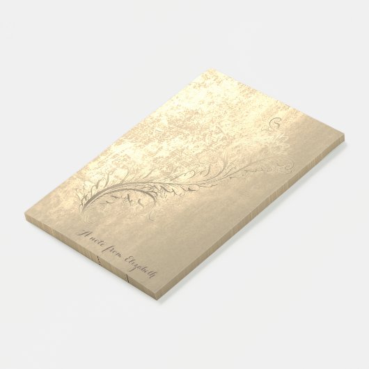 Cute Lovely Stylish Girly Elegant Post-it® Notes (Schuin)