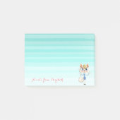 Cute Lovely Stylish Girly , Kat Post-it® Notes (Voorkant)