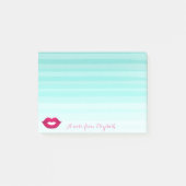 Cute Lovely Stylish Girly Lips Post-it® Notes (Voorkant)