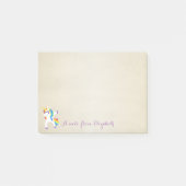 Cute Lovely Stylish Unicorn Post-it® Notes (Voorkant)