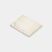 Cute Lovely Stylish Unicorn Post-it® Notes (Schuin)