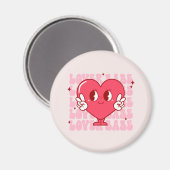 Cute Lover Babe Heart Magneet (Voorkant / Achterkant)
