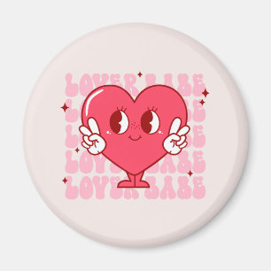 Cute Lover Babe Heart Magneet