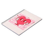Cute Lover Babe Heart Notitieboek (Linkerzijde)