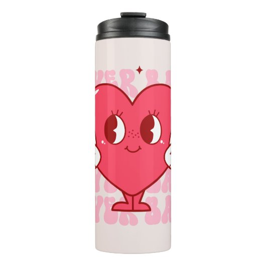 Cute Lover Babe Heart Thermosbeker (Voorkant)