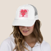 Cute Lover Babe Heart Trucker Pet (In situ)