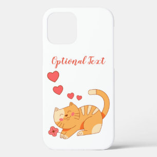 Cute Loving Oranje Tabby Kitten Case-Mate iPhone Case