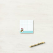 Cute Lucky Cat Post-it® Notes (Op bureau)