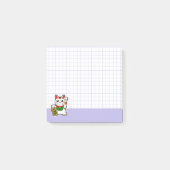Cute Lucky Cat Post-it® Notes (Voorkant)