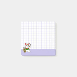 Cute Lucky Cat Post-it® Notes