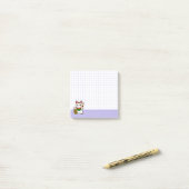 Cute Lucky Cat Post-it® Notes (Op bureau)